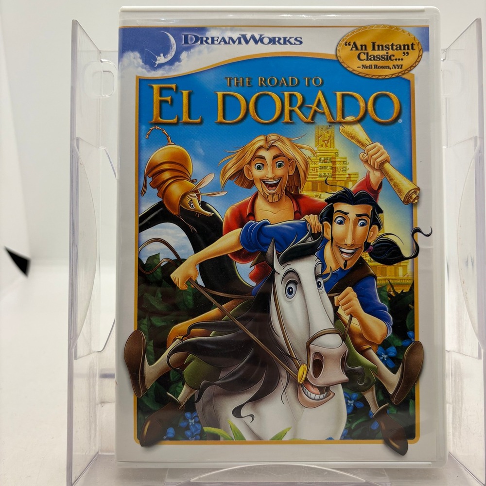 The Road to El Dorado DVD DreamWorks Animation 2000 Tulio Miguel Elton John